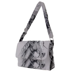 Custom Horse Full Print Messenger Bag (l)