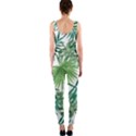 Green tropical leaves One Piece Catsuit View2