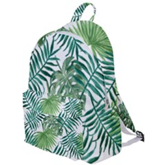 Green Tropical Leaves The Plain Backpack by goljakoff