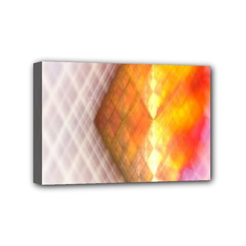 Geometry Diamond Mini Canvas 6  X 4  (stretched) by Sparkle