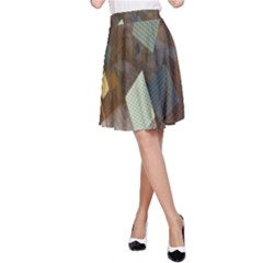 Geometry Diamond A-line Skirt by Sparkle