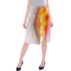 Geometry Diamond Midi Beach Skirt by Sparkle