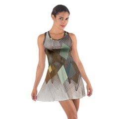 Geometry Diamond Cotton Racerback Dress by Sparkle