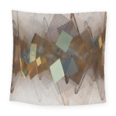 Geometry Diamond Square Tapestry (large) by Sparkle