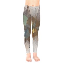 Geometry Diamond Kids  Leggings by Sparkle