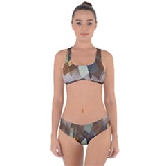 Geometry Diamond Criss Cross Bikini Set by Sparkle