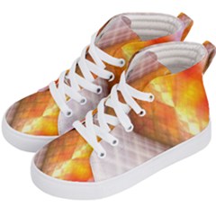 Geometry Diamond Kids  Hi-top Skate Sneakers