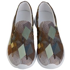 Digital Geometry Men s Lightweight Slip Ons by Sparkle