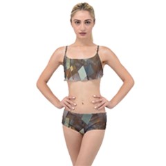 Geometry Diamond Layered Top Bikini Set by Sparkle