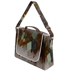 Geometry Diamond Box Up Messenger Bag by Sparkle