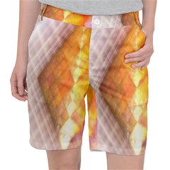 Geometry Diamond Pocket Shorts by Sparkle