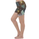 Geometry Diamond Lightweight Velour Yoga Shorts View2