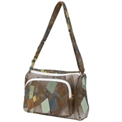 Geometry Diamond Front Pocket Crossbody Bag by Sparkle