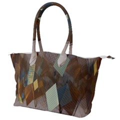 Geometry Diamond Canvas Shoulder Bag by Sparkle