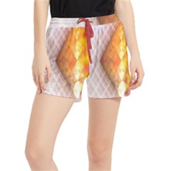 Geometry Diamond Runner Shorts by Sparkle