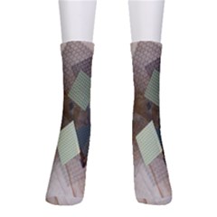 Geometry Diamond Men s Crew Socks by Sparkle