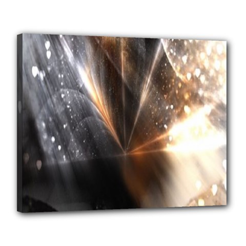 Geometry Diamond Canvas 20  X 16  (stretched) by Sparkle