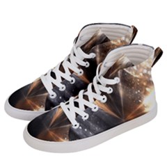 Flash Light Men s Hi-top Skate Sneakers by Sparkle