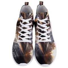 Flash Light Men s Lightweight High Top Sneakers by Sparkle