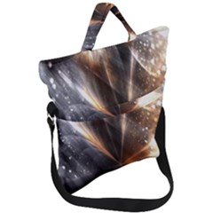 Flash Light Fold Over Handle Tote Bag by Sparkle