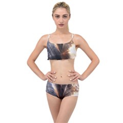 Flash Light Layered Top Bikini Set by Sparkle