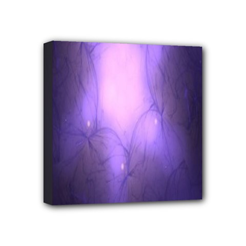 Violet Spark Mini Canvas 4  X 4  (stretched) by Sparkle