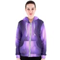 Violet Spark Women s Zipper Hoodie View1