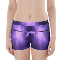 Violet Spark Boyleg Bikini Wrap Bottoms by Sparkle