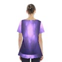 Violet Spark Skirt Hem Sports Top View2