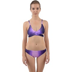 Violet Spark Wrap Around Bikini Set by Sparkle