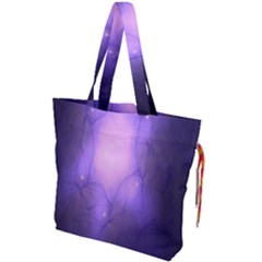 Violet Spark Drawstring Tote Bag by Sparkle