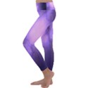 Violet Spark Kids  Lightweight Velour Classic Yoga Leggings View2