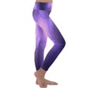 Violet Spark Kids  Lightweight Velour Classic Yoga Leggings View3