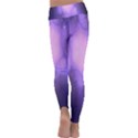 Violet Spark Kids  Lightweight Velour Classic Yoga Leggings View4