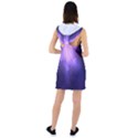 Violet Spark Racer Back Hoodie Dress View2