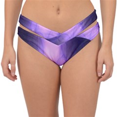 Violet Spark Double Strap Halter Bikini Bottom by Sparkle