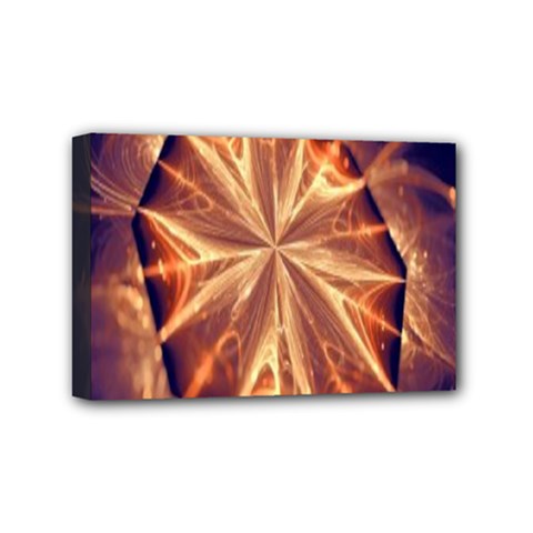 Sun Fractal Mini Canvas 6  X 4  (stretched) by Sparkle