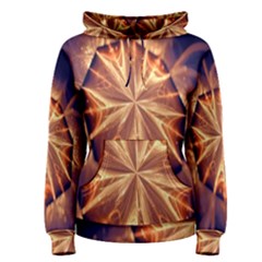 Sun Fractal Women s Pullover Hoodie by Sparkle