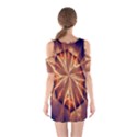 Sun Fractal Shoulder Cutout One Piece Dress View2