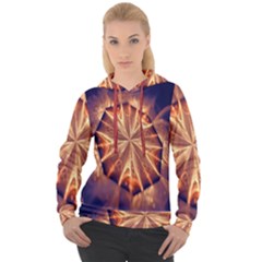 Sun Fractal Women s Overhead Hoodie by Sparkle