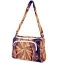 Sun Fractal Front Pocket Crossbody Bag View1