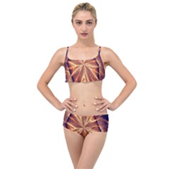 Sun Fractal Layered Top Bikini Set by Sparkle