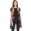 Sun Fractal Sleeveless Chiffon Waistcoat Shirt View1