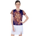 Sun Fractal Women s Sports Top View1