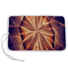 Sun Fractal Pen Storage Case (l) by Sparkle