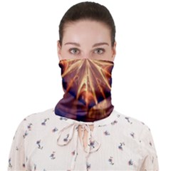 Sun Fractal Face Covering Bandana (adult) by Sparkle