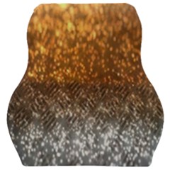 Glitter Gold Car Seat Velour Cushion  by Sparkle