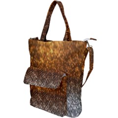 Glitter Gold Shoulder Tote Bag by Sparkle