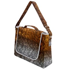 Glitter Gold Box Up Messenger Bag by Sparkle