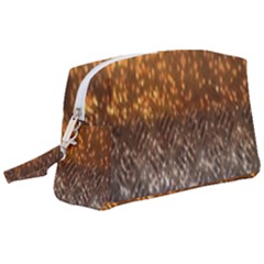 Glitter Gold Wristlet Pouch Bag (large) by Sparkle